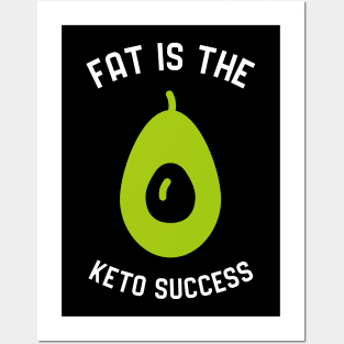 Fat Is The Keto Success Posters and Art
